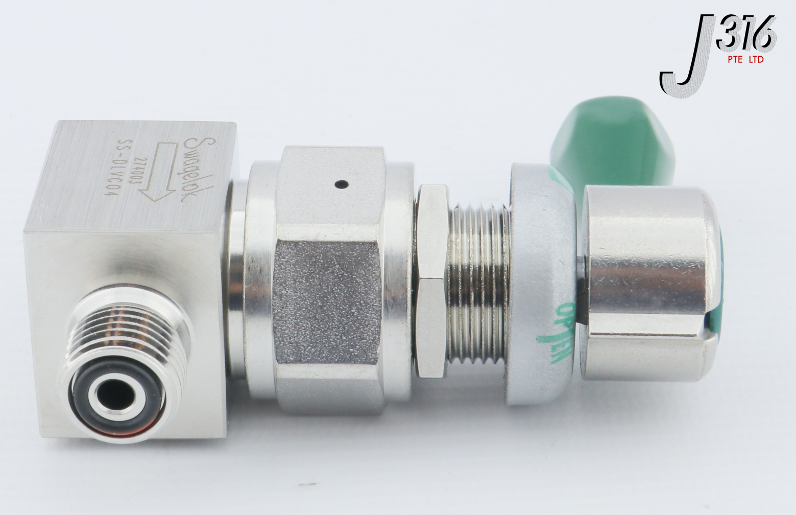27143 SWAGELOK DIAPHRAGM VALVE W/ HANDLE SS-DLVC04 | eBay